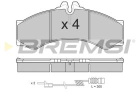 Bremsi BP2681TR - PASTTILLA DE  FRENO | BRAKE PADS