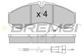 Bremsi BP2706TR - PASTTILLA DE  FRENO | BRAKE PADS