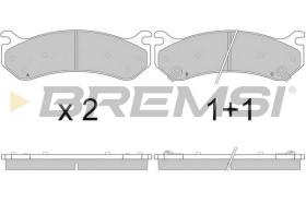 Bremsi BP2918 - PASTILLA DE FRENO | BRAKE PADS