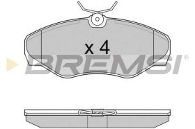 Bremsi BP3012TR - PASTTILLA DE  FRENO | BRAKE PADS