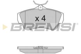 Bremsi BP3284TR - PASTILLA DE FRENO | BRAKE PADS