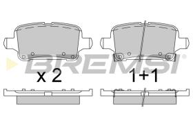 Bremsi BP3803 - PASTILLA DE FRENO | BRAKE PADS