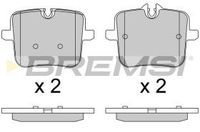 Bremsi BP3805 - PASTILLA DE FRENO | BRAKE PADS