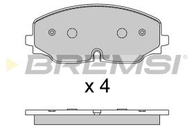 Bremsi BP3809 - PASTTILLA DE  FRENO | BRAKE PADS
