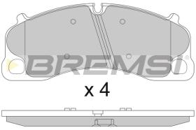 Bremsi BP3810 - PASTILLA DE FRENO | BRAKE PADS