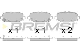 Bremsi BP3818 - PASTTILLA DE  FRENO | BRAKE PADS
