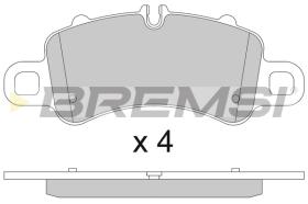 Bremsi BP3820 - PASTTILLA DE  FRENO | BRAKE PADS