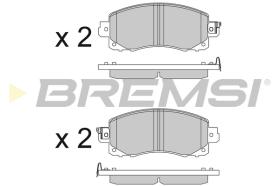 Bremsi BP3821 - PASTTILLA DE  FRENO | BRAKE PADS
