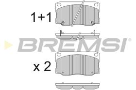 Bremsi BP3822 - PASTTILLA DE  FRENO | BRAKE PADS