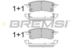 Bremsi BP3823 - PASTTILLA DE  FRENO | BRAKE PADS