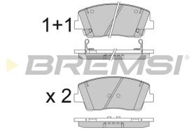 Bremsi BP3824 - PASTIGLIE FRENO | BRAKE PADS