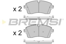 Bremsi BP3825 - PASTILLA DE FRENO | BRAKE PADS
