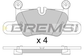 Bremsi BP3832 - PASTILLA DE FRENO | BRAKE PADS