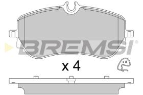 Bremsi BP3836 - PASTILLA DE FRENO | BRAKE PADS