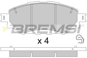 Bremsi BP3838 - PASTTILLA DE  FRENO | BRAKE PADS
