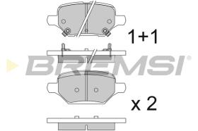 Bremsi BP3840 - PASTILLA DE FRENO | BRAKE PADS