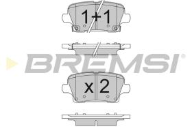 Bremsi BP3841 - PASTILLA DE FRENO | BRAKE PADS