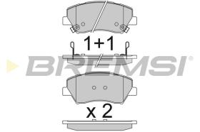 Bremsi BP3842 - PASTILLA DE FRENO | BRAKE PADS