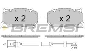 Bremsi BP3856 - PASTTILLA DE  FRENO | BRAKE PADS