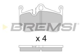 Bremsi BP3857 - PASTTILLA DE  FRENO | BRAKE PADS