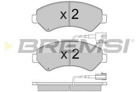 Bremsi BP3871 - PASTTILLA DE  FRENO | BRAKE PADS