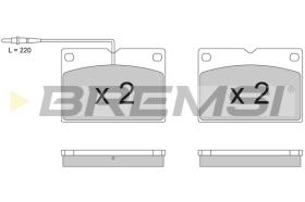 Bremsi BP7225 - PASTTILLA DE  FRENO | BRAKE PADS