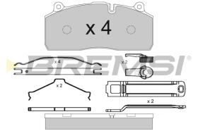 Bremsi BP7342 - PASTILLA DE FRENO | BRAKE PADS