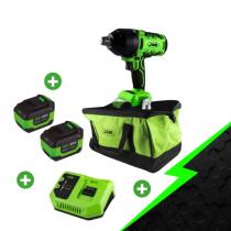 JBM PROMO-60034B - PROMO ELÉCTRICA CON LLAVE DE IMPACTO 60034 + 2 X BATERÍA  6,