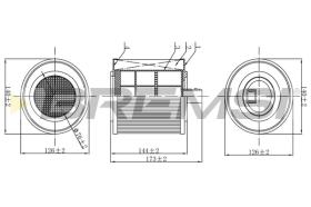 Bremsi FA0624 - FILTRO DE AIRE | AIR FILTER