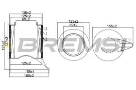 Bremsi FA1061 - FILTRO DE AIRE | AIR FILTER
