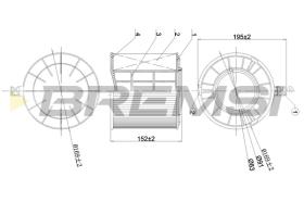 Bremsi FA1173 - FILTRO DE AIRE | AIR FILTER