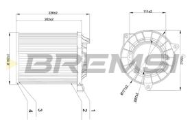 Bremsi FA1178 - FILTRO DE AIRE | AIR FILTER