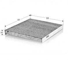 Bremsi FC0861C - FILTRO HABITACULO | CABIN FILTER