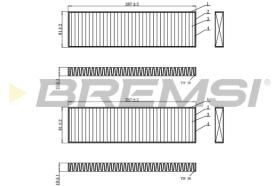 Bremsi FC0946C - FILTRO HABITACULO | CABIN FILTER