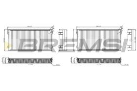 Bremsi FC0948C - FILTRO HABITACULO | CABIN FILTER
