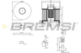 Bremsi FE0040 - FILTRO DE COMBUSTIBLE | FUEL FILTER