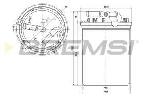 Bremsi FE0043 - FILTRO DE COMBUSTIBLE | FUEL FILTER