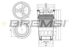 Bremsi FE0046 - FILTRO DE COMBUSTIBLE | FUEL FILTER