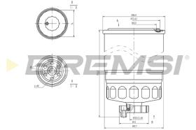 Bremsi FE0047 - FILTRO DE COMBUSTIBLE | FUEL FILTER
