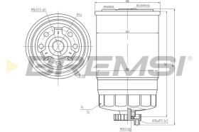 Bremsi FE0049 - FILTRO DE COMBUSTIBLE | FUEL FILTER