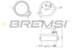 Bremsi FE0160 - FILTRO DE COMBUSTIBLE | FUEL FILTER