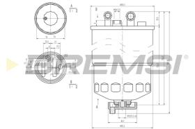 Bremsi FE0372 - FILTRO DE COMBUSTIBLE | FUEL FILTER