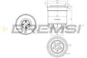 Bremsi FE0380 - FILTRO DE COMBUSTIBLE | FUEL FILTER