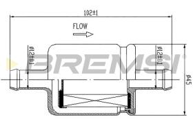 Bremsi FE0759 - FILTRO DE COMBUSTIBLE | FUEL FILTER