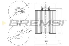 Bremsi FE0769 - FILTRO DE COMBUSTIBLE | FUEL FILTER