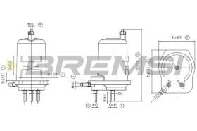 Bremsi FE0776 - FILTRO DE COMBUSTIBLE | FUEL FILTER