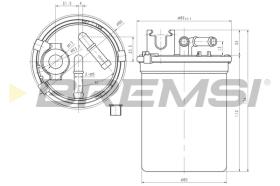 Bremsi FE0780 - FILTRO DE COMBUSTIBLE | FUEL FILTER