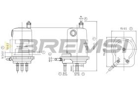 Bremsi FE0786 - FILTRO DE COMBUSTIBLE | FUEL FILTER