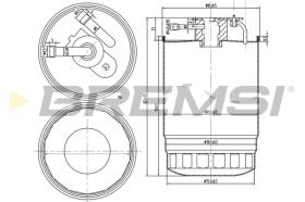 Bremsi FE0837 - FILTRO DE COMBUSTIBLE | FUEL FILTER