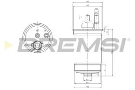 Bremsi FE0839 - FILTRO DE COMBUSTIBLE | FUEL FILTER